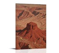 CBWVUWHJW Badlands Scenic Eroded Buttes Fashionable Wall Decor - Hanging Art Poster And Mural24x36inch(60x90cm)