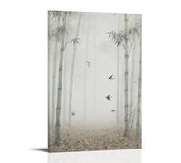 CBWVUWHJW Bamboo Forest Scenic Dawn Breeze Fashionable Wall Decor - Hanging Art Poster And Mural24x36inch(60x90cm)