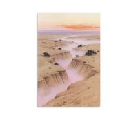 CBWVUWHJW Barren Badlands Scenic Dawn Erosion Fashionable Wall Decor - Hanging Art Poster And Mural20x30inch(50x75cm)