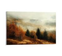 CBWVUWHJW Landscape - Autumn Whispers in The Scottish Highlands Fashionable Wall Decor - Hanging Art Poster And Mural08x12inch(20x30cm)