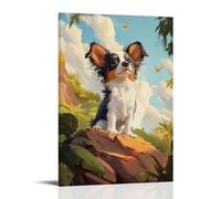 CBWVUWHJW Pet Poster Adventure, Playful Puppy Paradise Fashionable Wall Decor - Hanging Art Poster And Mural16x24inch(40x60cm)