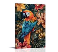 CBWVUWHJW Pet Poster Colorful, Tropical Bird Paradise Fashionable Wall Decor - Hanging Art Poster And Mural16x24inch(40x60cm)