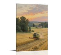CBWVUWHJW Plain Edge Scenic Evening View Fashionable Wall Decor - Hanging Art Poster And Mural16x24inch(40x60cm)