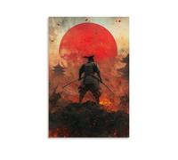 CBWVUWHJW Samurai- Shadows of The Rising Sun Fashionable Wall Decor - Hanging Art Poster And Mural08x12inch(20x30cm)