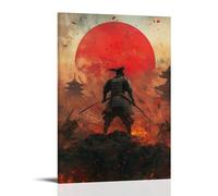 CBWVUWHJW Samurai- Shadows of The Rising Sun Fashionable Wall Decor - Hanging Art Poster And Mural24x36inch(60x90cm)