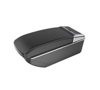 CBXPXVXP Car Armrest Box Compatible for Kia Picanto 3X-Line Interior Details Retrofit Parts Accessories Storage(B2 Black line NO USB)