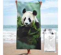CBXYFCBC Beach Towel Panda Soft Quick Dry Super Absorbent Microfiber Beach Towels, Lightweight Large Bath Towel For Travel, Swimming, Camping, Yoga