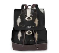 CBXYFCBC Cute Cute Skunk Backpack Purse For Women, Casual Versatile & Stylish Pu Leather Backpacks, Perfect For School, Travel, And Everyday Use