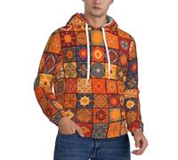 CBXYFCBC Group Of Moroccan Geome Menâ€™s Hoodies, Novelty Hoodie Pullover Sweatshirts With Drawstring Pockets, 3d Printed Graphic Hooded Sweatshirt, Fashion And Casual