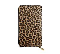CBXYFCBC Stylish Leopard Print Womens Long Wallet Purse, Large Capacity Pu Leather Purses with Multiple Card Slots,Phone Card Holder Clutch Case Credit Coin and Bill Organizer