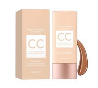 CC Color Changing Tinted Serum, CC Tinted Serum, Lightweight Coverage CC Cream For Women, Long Lasting Waterproof Invisible Pores Face Concealer, Smooth Skin Texture, All Day Wear
