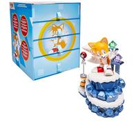 CC Countdown Characters 2024 Sonic the Hedgehog Tails Collectible Figure - Official SEGA Merchandise - Buildable Advent Calendar Statue