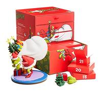 CC Countdown Characters 2024 The Grinch Collectible Figure - Official The Grinch Merchandise - Buildable Advent Calendar Statue