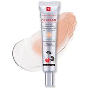 CC Cream Foundation with Centella Asiatica Lightweight Skin Tint & Color Corrector, Full Coverage Tinted Moisturiser with SPF 25, Invisible Pore Perfecting Makeup