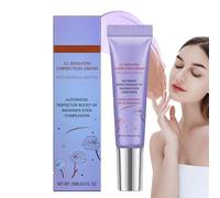CC Cream Red Corrector, Red Correct CC Cream, Red Correction Cream with Colour Correction Cream for a Naturally Even, Moisturises the Skin and Sun Protection Factor, 15 ml