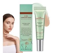 CC Cream Red Corrector, Red Correct CC Cream, Red Correction Cream with Colour Correction Cream for a Naturally Even, Moisturises the Skin and Sun Protection Factor, 15 ml