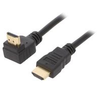 CC-HDMI490-6 Cable HDMI 2.0 HDMI Male HDMI 90° Male 18m Black GEMBIRD