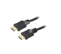 CC-HDMI4L-10 HDMI Cable, Male-Male, PVC, Black, 30AWG