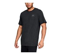 CC Left Chest Lockup Men's Short-Sleeve Shirt, Black / Steel (001), Large