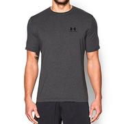 Under Armour Men CC Left Chest Lockup Short-sleeve Shirt - Carbon Heather, XXL
