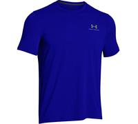 Under Armour Men's CC Left Chest Lock-Up Graphic T-Shirt - Royal, Large
