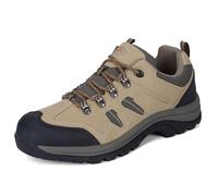 CC-Los Men's Hiking Shoes Lightweight Comfortable Working Sneakers for Men Tan 8.5
