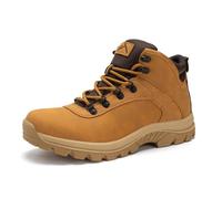 CC-Los Snow Boots for Men Winter Hiking Boots Work Boots Lightweight & All Day Comfort Wheat Size 9.5-10