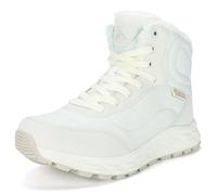 CC-Los Winter Boots for Women Waterproof Snow Boots with Warm Faux Fur Lined,Non-Slip Ankle Booties for Outdoor Hiking, Walking, Cold Weather | White Size 7.5