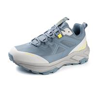 CC-Los Women's Waterproof Hiking Shoes | Supportive Cushion Sole | Stable Outdoor Walking Shoes | All-Day Comfort Blue Size 6