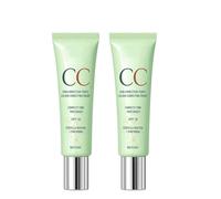 CC Red Correct Cream, Color Correcting Foundation with SPF 30, Anti-Redness Miracles Formula, Hydrating Tinted Moisturiser, Korean Covering Colour Corrector