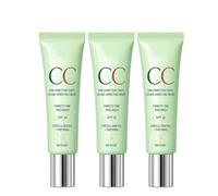 CC Red Correct Cream, Color Correcting Foundation with SPF 30, Anti-Redness Miracles Formula, Hydrating Tinted Moisturiser, Korean Covering Colour Corrector
