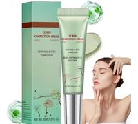 CC Red Correct With Cen-Tella,Colour Corrector,Tinted Moisturiser Face Women,Cc Cream Foundation,Anti Redness Cream For Face,Anti Redness Tinted Moisturiser,Balance Skin Tone,Invisible Pores(Green)