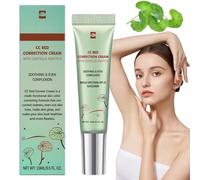 CC Red Correct With Centella Asiatica - Color Correcting Lightweight Skin Perfector Cream, Tinted Moisturizer With SPF 25, Full Coverage Foundation and Sunscreen