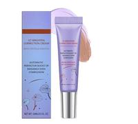 CC Red Correct WithCenTella - Color Correcting Cream, Anti Redness Green Color Correcting Foundation, Lightweight Tinted Moisturiser, Balance Skin Tone And Reduce Redness,Suitable For All Skin Types