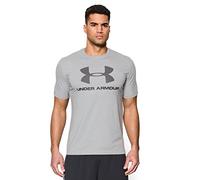Under Armour Men's CC Sportstyle Logo Short-Sleeve Shirt - True Gray Heather, 2X-Large