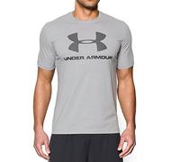 Under Armour Men's CC Sportstyle Logo Short-Sleeve Shirt - True Gray Heather, Medium
