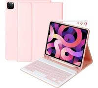 CC Store Case with Keyboard for iPad Air 11 inch M3 2025/M2 2024, iPad Air 5/4 10.9 inch, Keyboard Case for iPad Pro 11 4/3/2/1Gen, Wireless Detachable Keyboard Cover with Pencil Holder, UK Layout