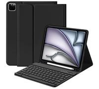 CC Store Keyboard Case for iPad Pro 11" 4th Gen 2022/3rd Gen 2021/2nd Gen 2020/1st Gen 2018,iPad Air 5th/4th Gen 10.9, Detachable Bluetooth Keyboard and Pencil Holder,Multi-Angle Adjustment (Black)