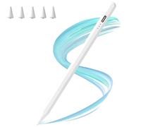 CC Store Stylus Pen for iPad 2018-2025-15 Mins Fast Charge,Palm Rejection & Tilt Sensitive Stylus Pen for iPad A16-11/10/9/8/7/6th Gen, Air 3/4/5/M2/M3, Mini 5/6th, Pro 12.9/11/13-inch M4(White)
