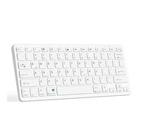 CC Store Ultra-Slim Bluetooth Keyboard Compatible with iPad 10.9/ iPad 10.2/ Pro/Air/Mini, Keyboard for tablet Compatible IOS/Android/Windows, USB-C Rechargeable, UK QWERTY Layout, Black