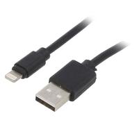 CC-USB2-AMLM-2M Cable USB 2.0 Apple Lightning Male USB A Male 2m GEMBIRD