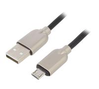 CC-USB2R-AMMBM-1M Cable USB 2.0 USB A Male, Micro USB-B Male Gold Plated 1m G