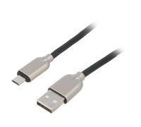 CC-USB2R-AMMBM-2M Cable USB 2.0 USB A Male, Micro USB-B Male Gold Plated 2m G