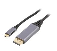 CC-USB3C-DPF-01-6 Adapter USB 3.0 Displayport Male USB C Male 18m 32AWG G