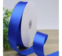 CC wonderland zone 1 Inch Royal Blue Satin Ribbon Rolls(25mm Wide x 91m Long) for Gift Wrapping,Crafting,Florist