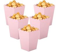 CC wonderland zone 24pcs Pink Mini Popcorn Boxes Paper Popcorn Containers-Party Cardboard