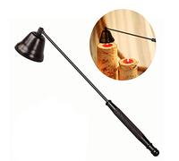 CC wonderland zone Black Candle Snuffer-Candle Extinguisher Wick Snuffer with Long Handle for Putting Out Candle Flame Safely