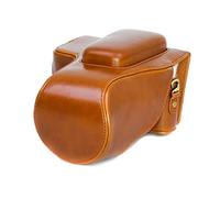 CC1349c Camera Case for Nikon Coolpix P900S Artificial Leather Brown