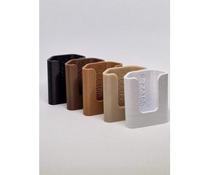 CC3DD Remote Holder for 2024 Amazon Fire TV Stick (larger remote) White