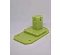 CC3DD Wall Mount Tool Holder for Ryobi One+ 18v - Torch - Inverter - USB Lime Green
